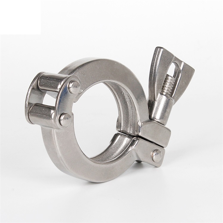 Adjustable Pipe Clamp With Wing Nut Sanitary SS304 High Pressure Pipe Clamp Buy 316L Pipe